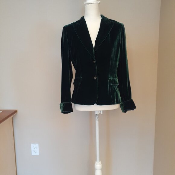 Tahari Velvet Blazer - Picture 6 of 14